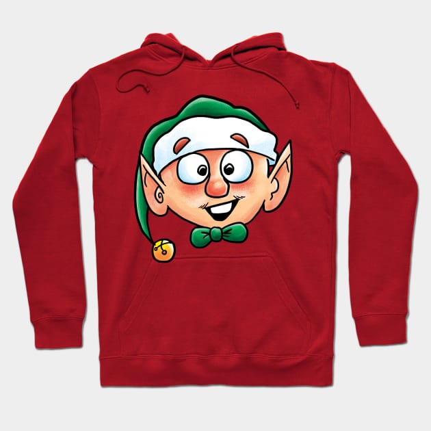 Christmas Elf Hoodie by Grasdal